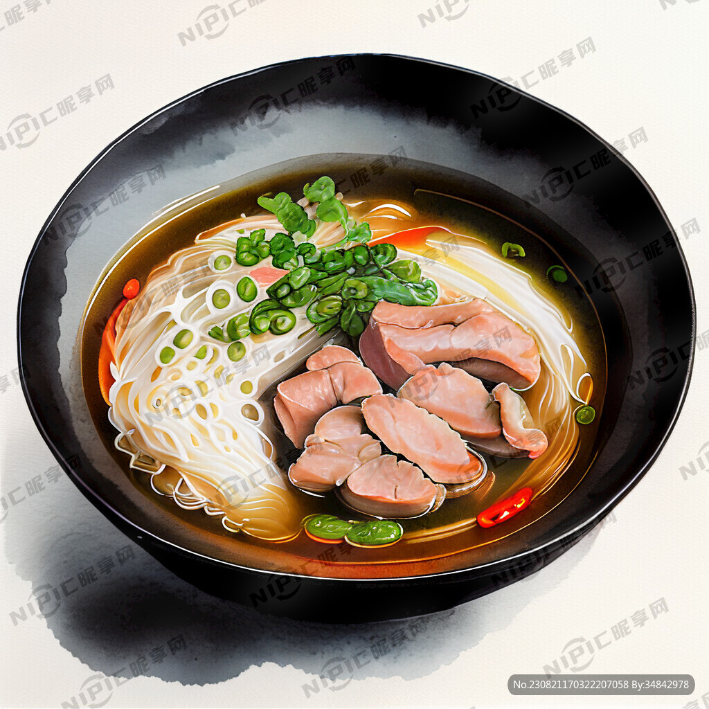 米粉 泡椒 肥肠 汤