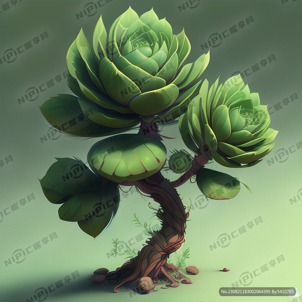 绿色植物