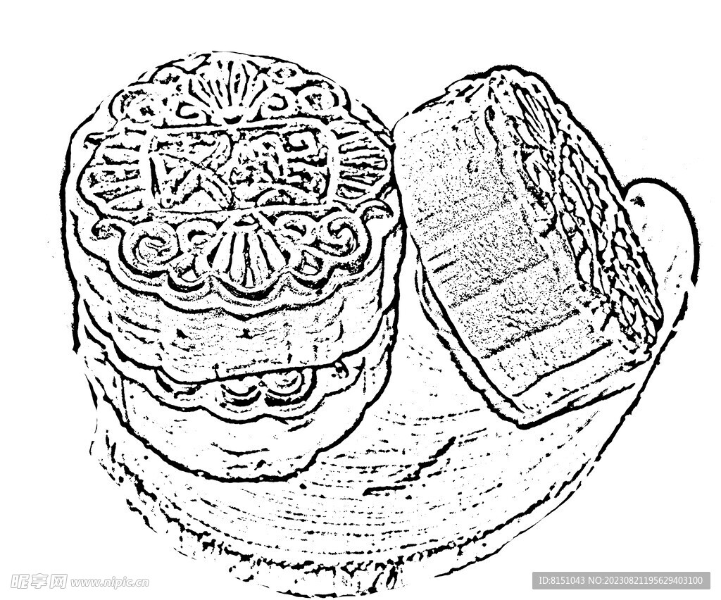月饼设计图__PSD分层素材_PSD分层素材_设计图库_昵图网nipic.com