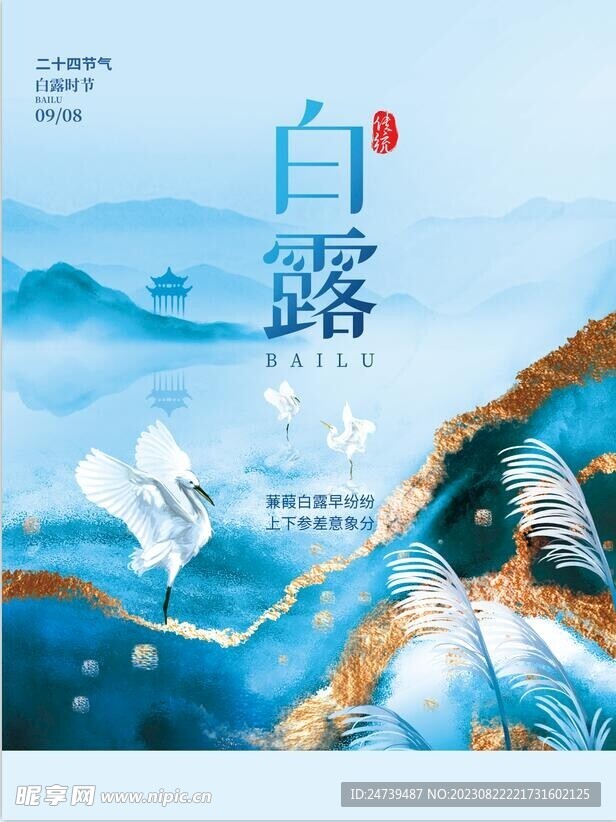 白露海报