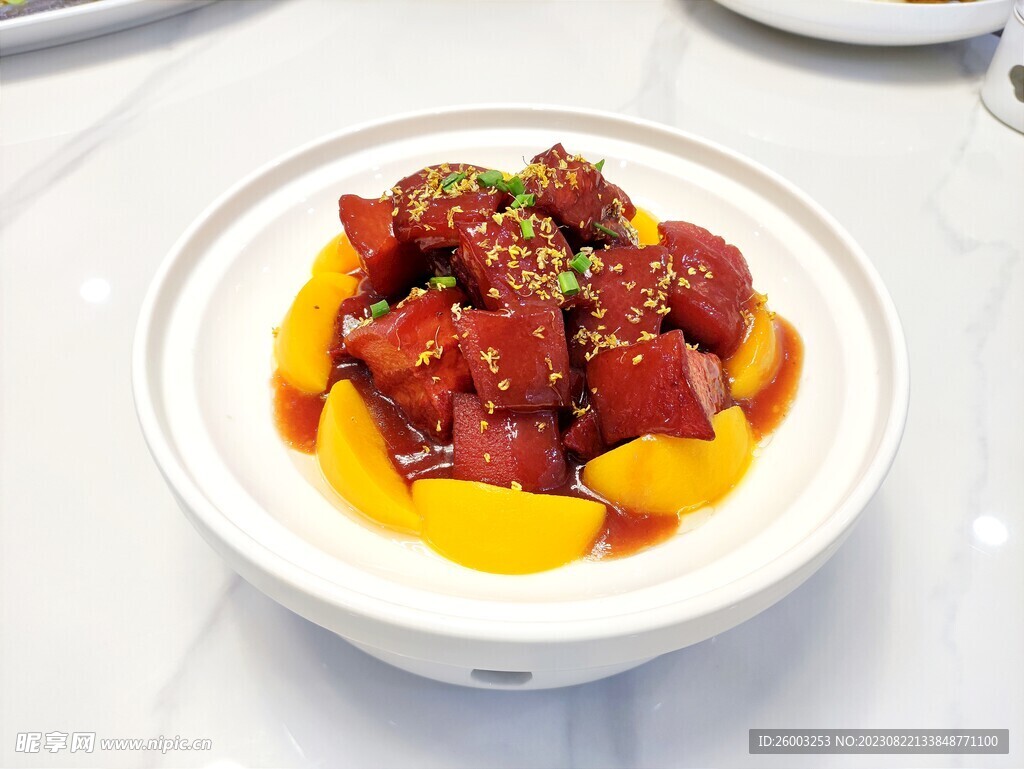 桂花红烧肉