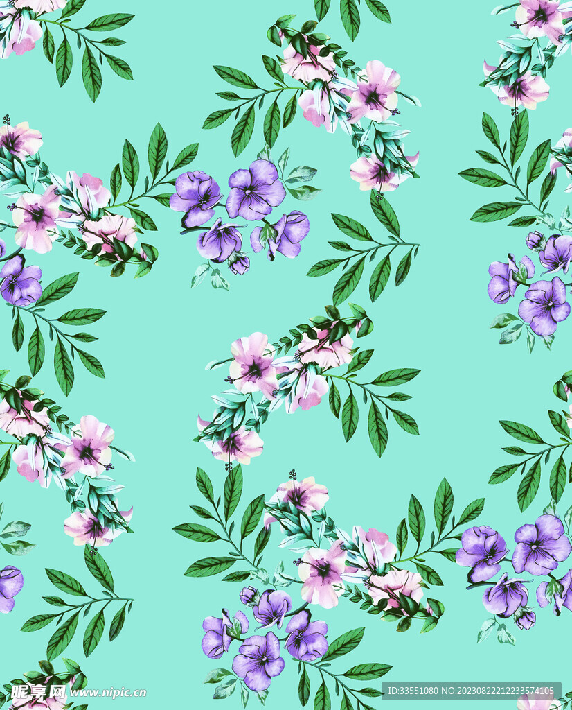 手绘花