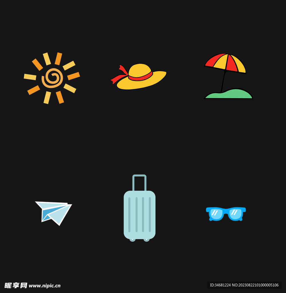 出游旅行素材