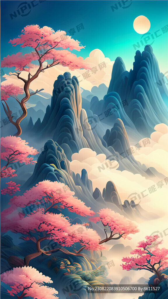 游戏梦幻唯美新中式风景 超高清