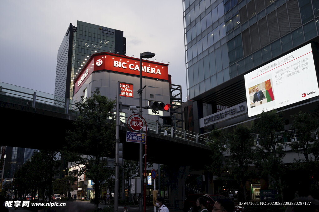 东京秋叶原街景 