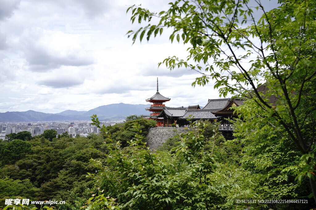 日本京都清水寺  