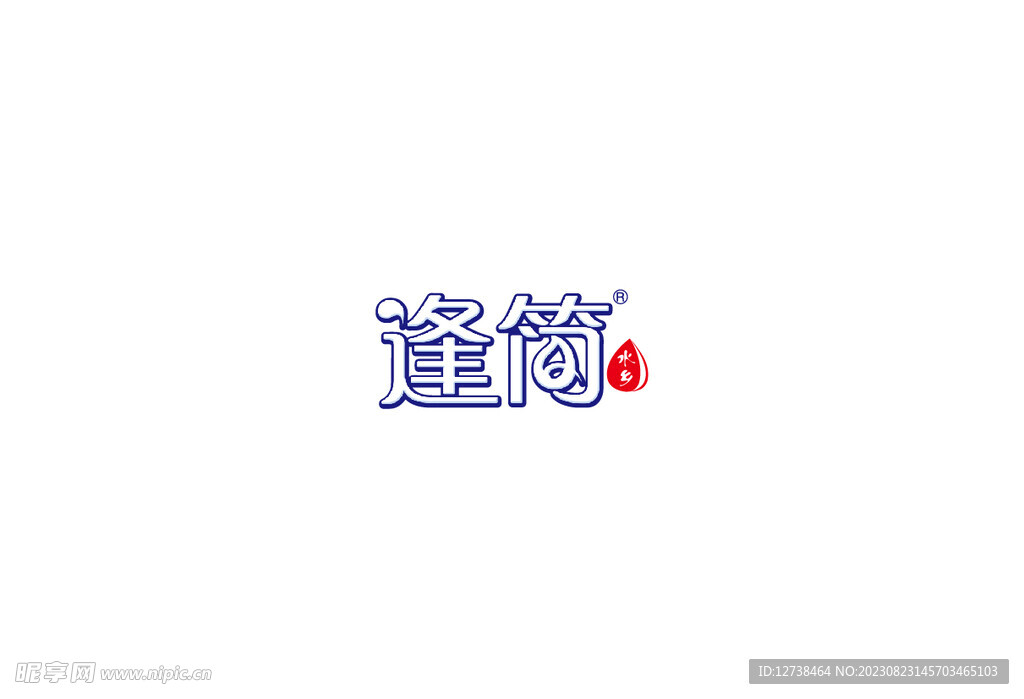 逢简水乡Logo