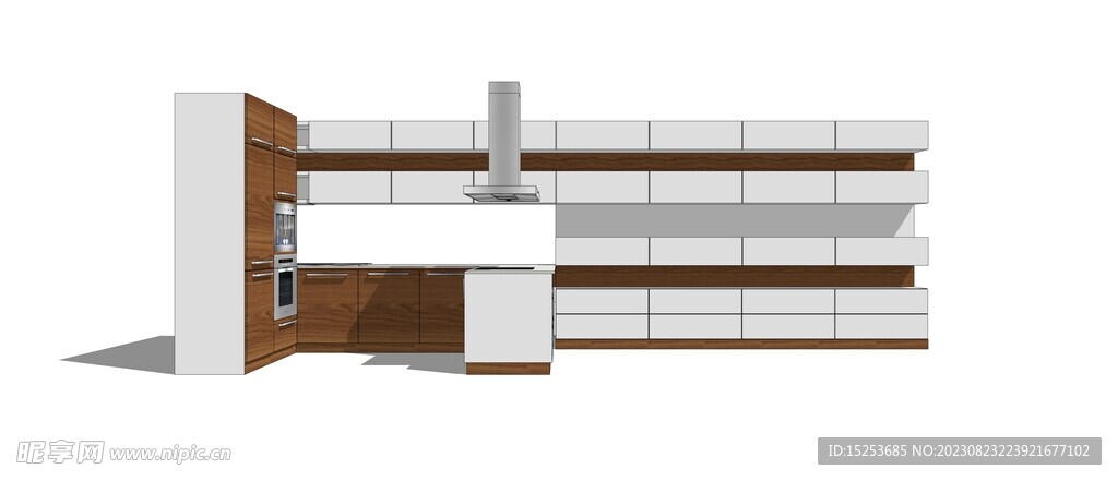 厨房橱柜设计模型