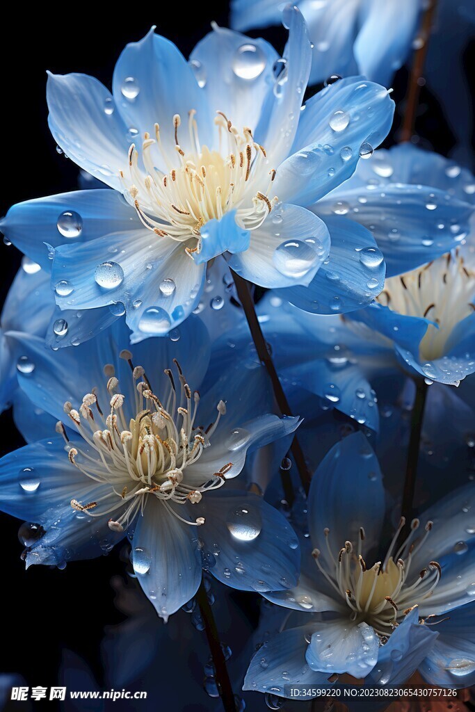 花朵框画 