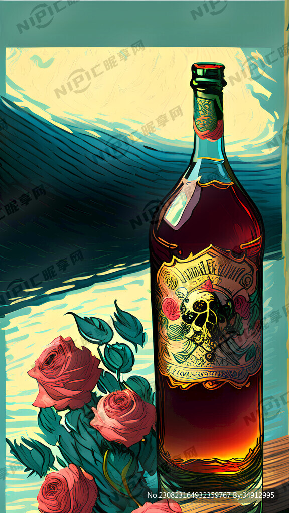 海玫瑰海盗船朗姆酒