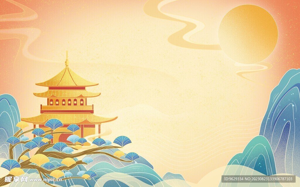 国风背景