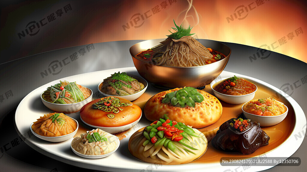美食大赛西藏风光厨艺比拼