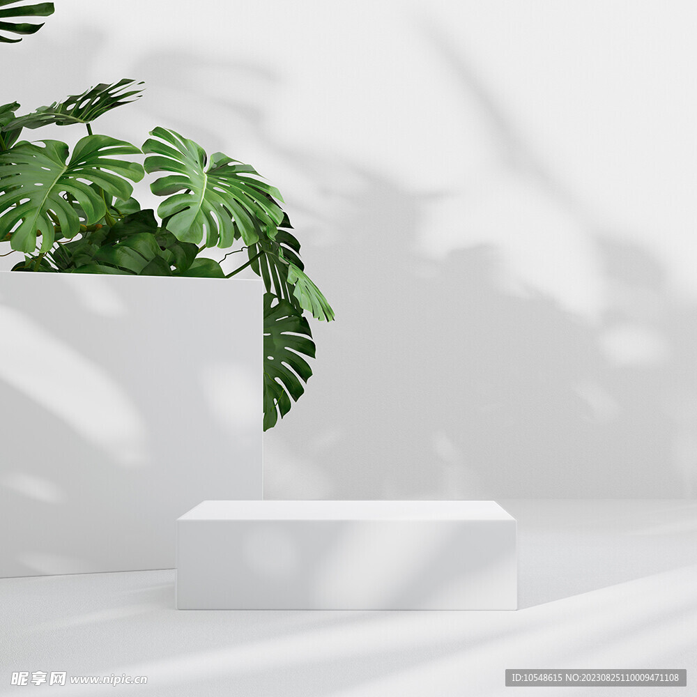 植物展台样机