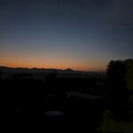 夕阳微光