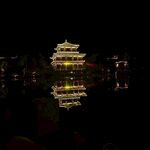 楼阁夜色