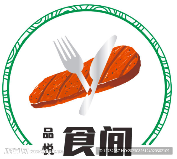 牛排标识