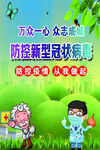 学校疫情海报 