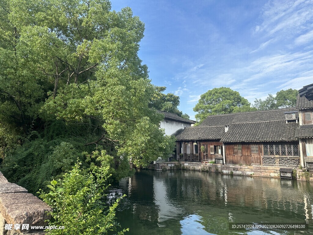 江南水乡小镇风景