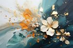 流体框画