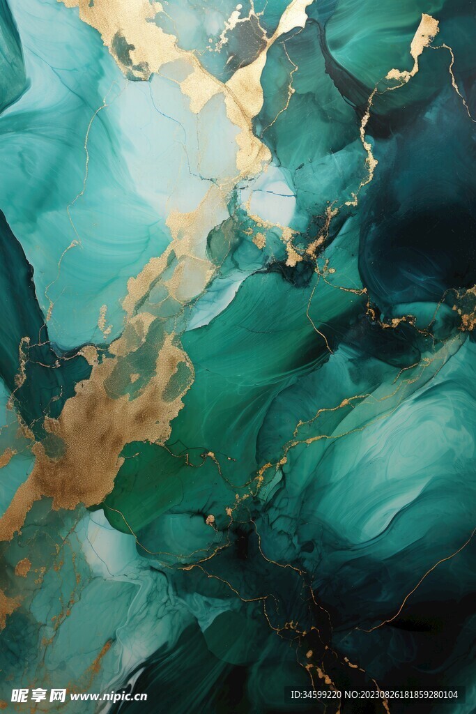 流体框画
