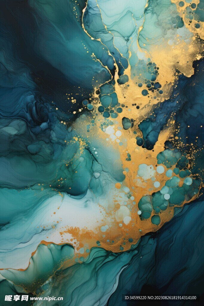 流体框画