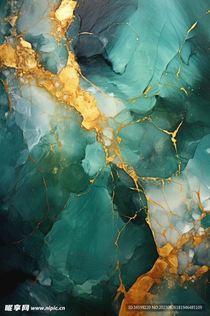流体框画