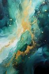 流体框画