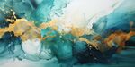 流体框画