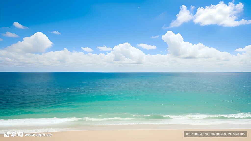 美丽的海景