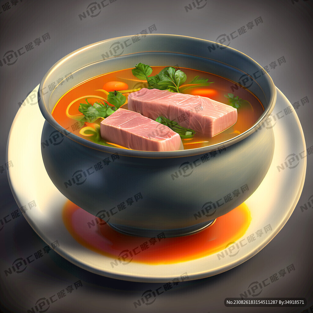 AI创作图煮熟的鸽子肉 汤 高清nipic.com-昵图网