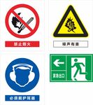 禁止烟火 必须戴护耳器