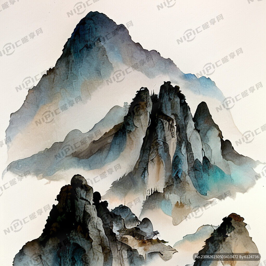 奇山怪石 中国风