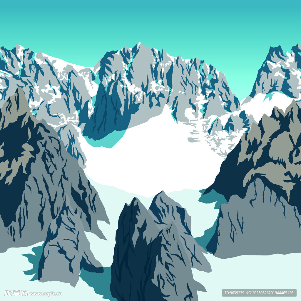 雪山