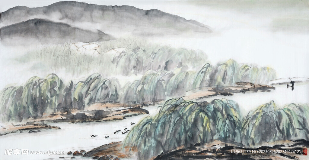 山水画