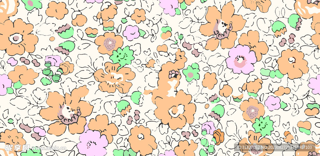 碎花