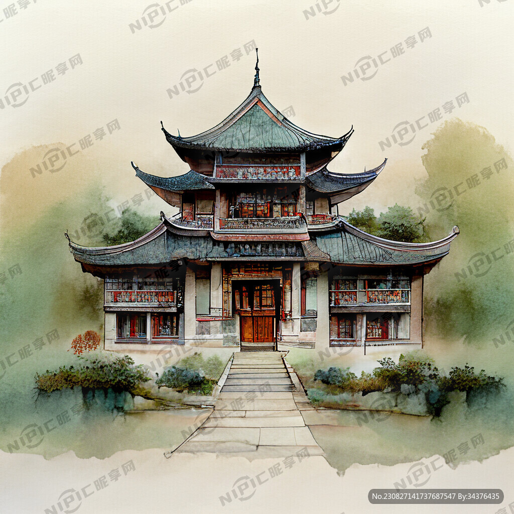 中国少数名族建筑 彝族