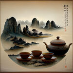 品茗图