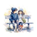 儿童水彩画