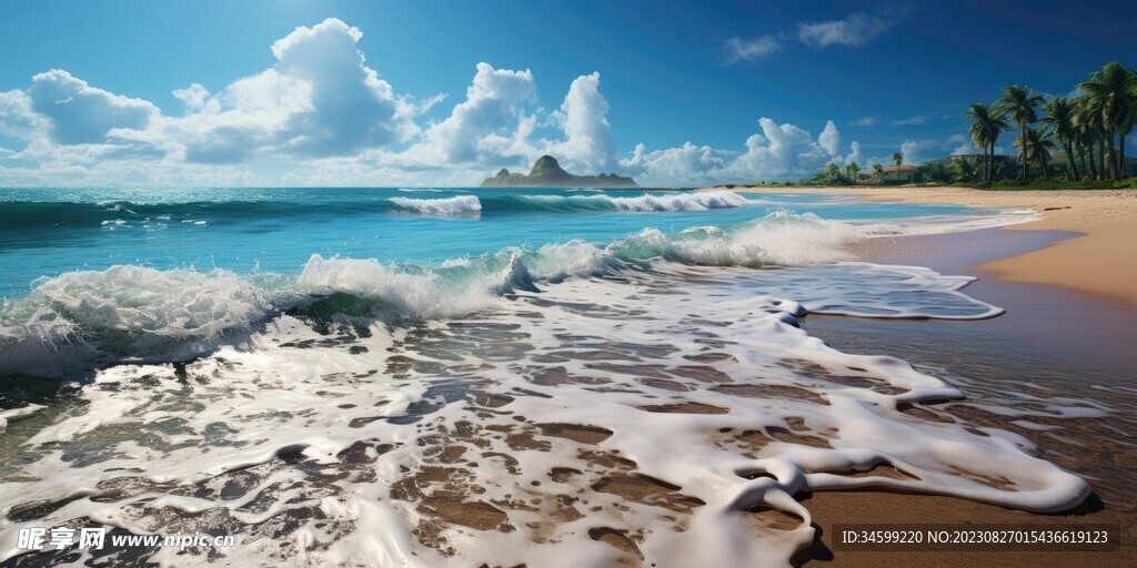 海滩
