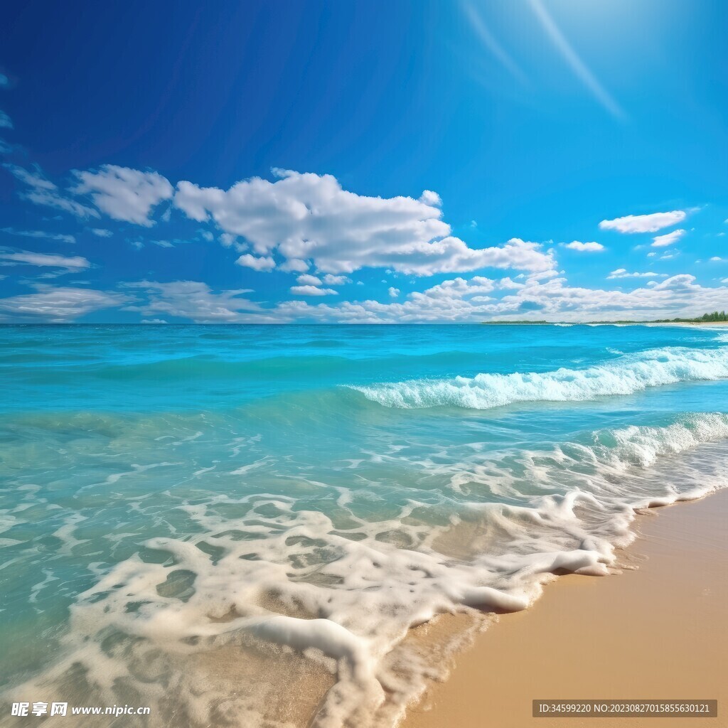 海滩