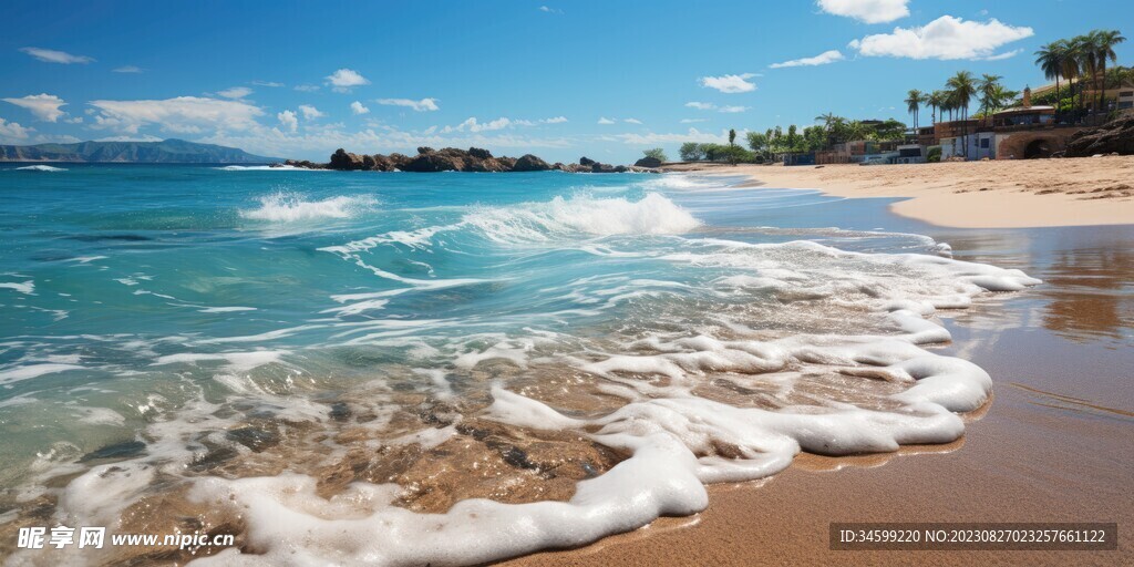 海滩