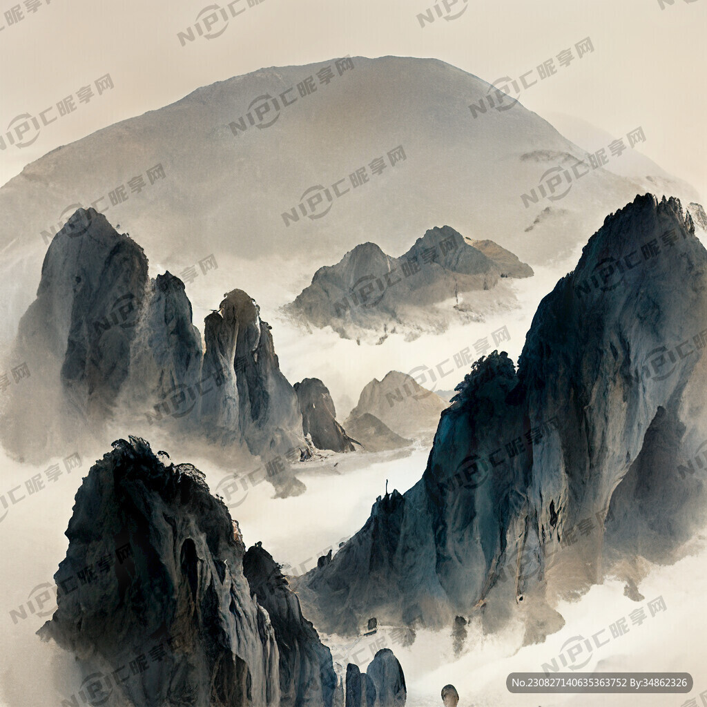 中国山水画意境深远