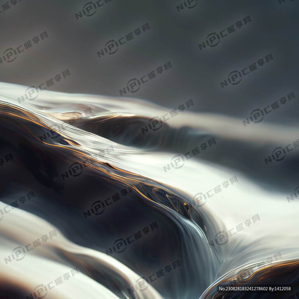 一条细细的水流