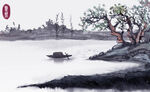 水墨背景
