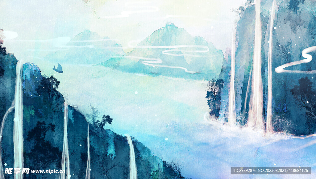 水墨背景
