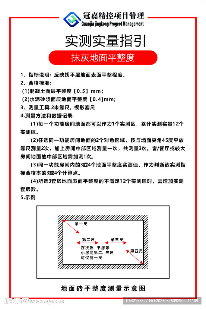 项目实测实量广告牌
