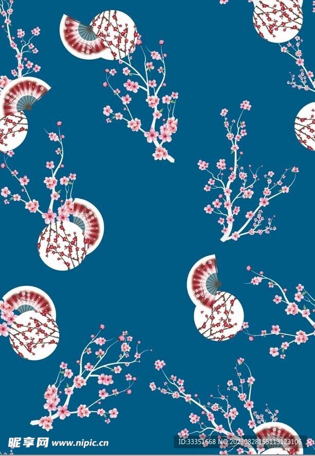 复古花 