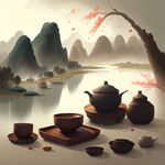 品茗图