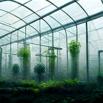 智能化高科技温室大棚立体种植，智能控制温度湿度