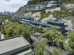兰州白塔公园鸟瞰图
